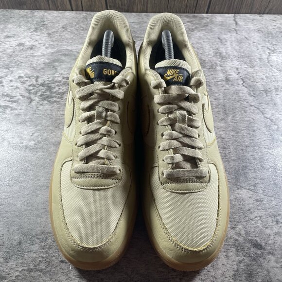 Nike Air Force One Gore-Tex M9 Shoes Sneakers Tan Mint Condition - Picture 7 of 10